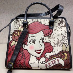 Disney's The Little Mermaid Ariel Loungefly Tattoo True Love Purse / Tote